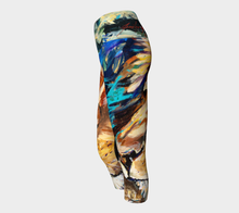 Load image into Gallery viewer, Shema: Listen and Lean ( adult yoga capris)